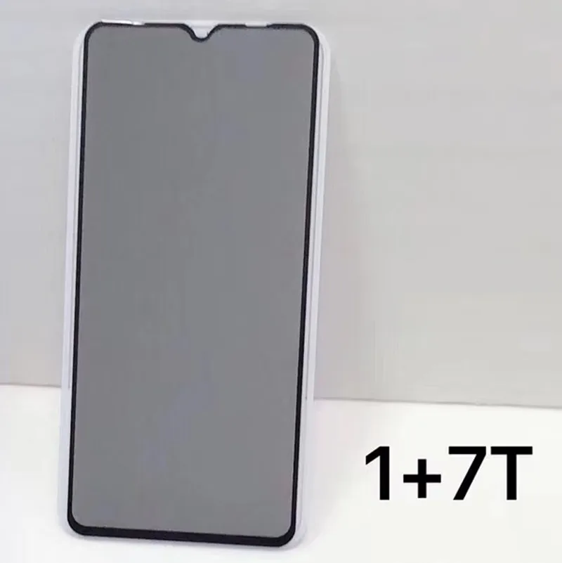 Изогнутое закаленное стекло 9D с полным покрытием для onePlus 7T 7 8 Защита экрана OnePlus