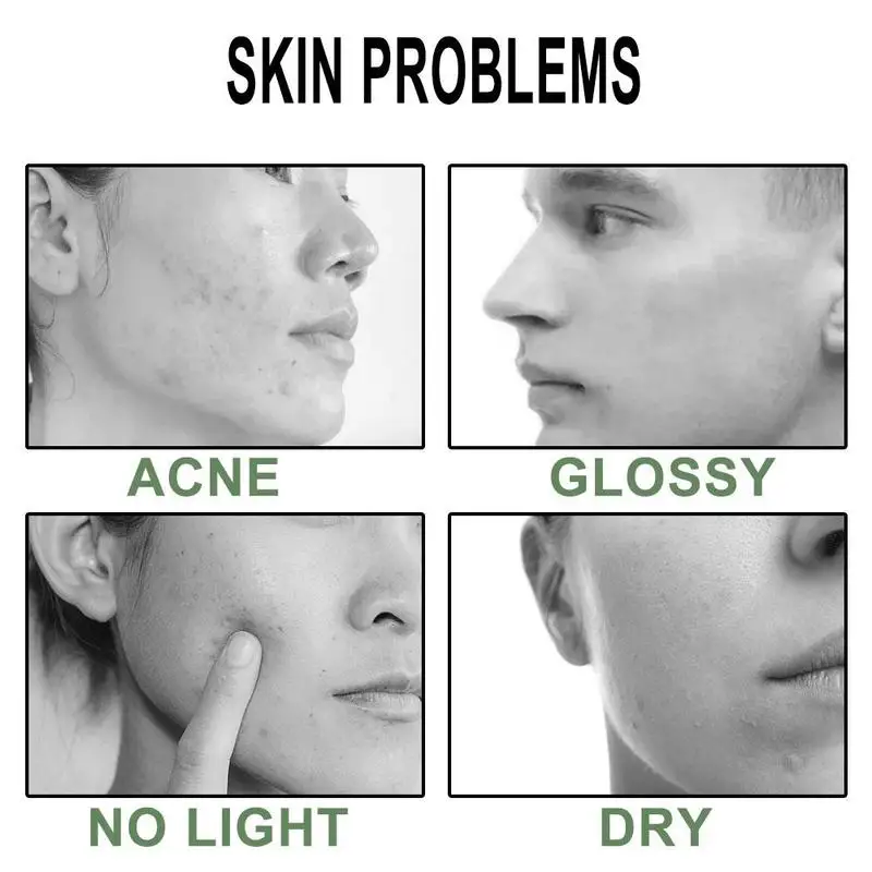 

Green Tea Cleansing Mask stick Blackhead Acne clear skin Control Eggplant masks For face Moisturizing Mud Oil care R0L1