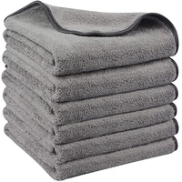 thick microfiber car drying towels ultra absorbent car wash cleaning auto detailing towels microfiber cleaning cloths