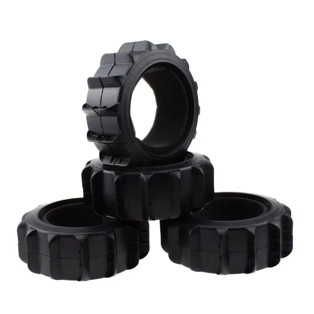 SOJERC 4 шт RC 1/8 весла зимние шины для песка подходят HPI AKA Внедорожные багги колеса 1:8