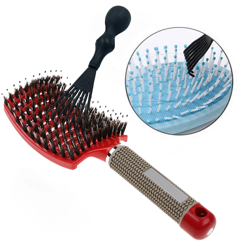 Расческа для волос Detangle Женская щетка Массажная парикмахерские инструменты