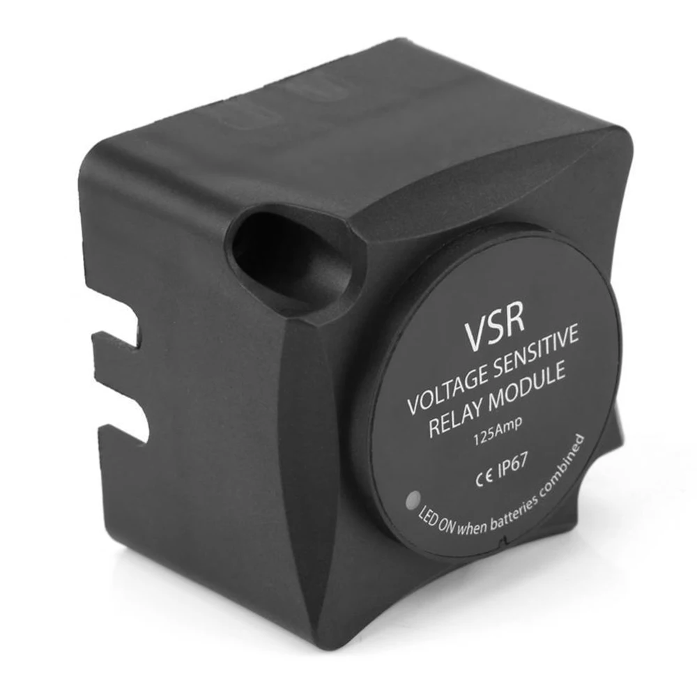 DC 12V 125A реле напряжения чувствительное VSR автоматический заряд двойной батареи