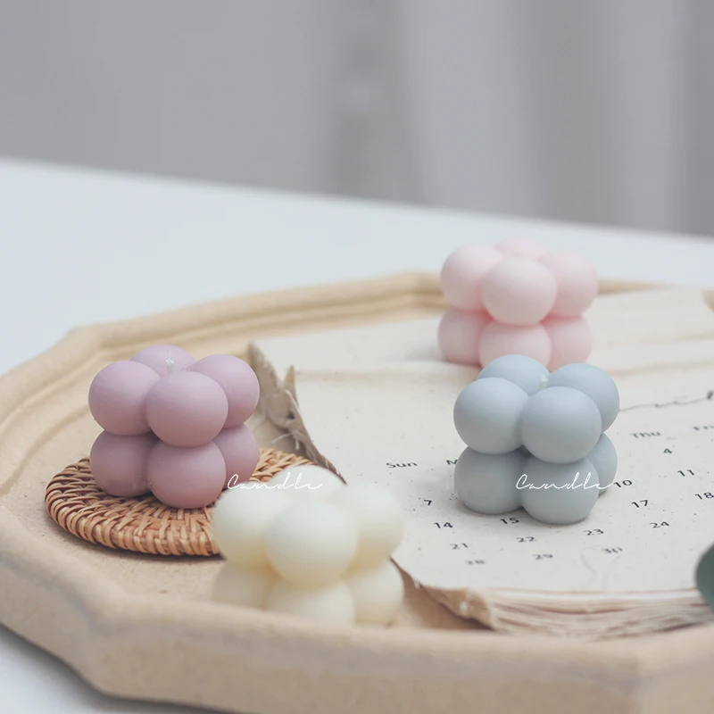 Силиконовая форма для мини кубиков свечей 15 емкостей помадки выпечки сделай сам