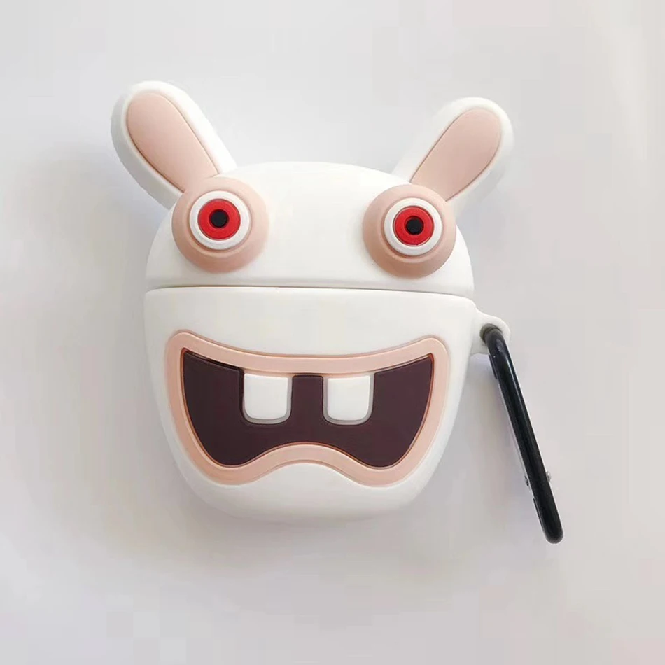 474 3D милый силиконовый чехол С КАКТУСОМ морковкой для Apple Airpods, чехол с Bluetooth, защитный чехол для наушников Airpods 2, чехол для Air pods - Цвет: 474