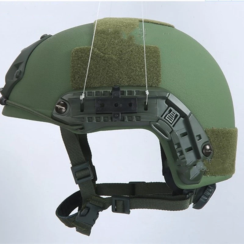 

Tactical NIJ IIIA Level FAST Bulletproof Helmet Ballistic ACH High Cut Protective Body Armor Aramid Core NIJ IIIA 3A Safety Cap