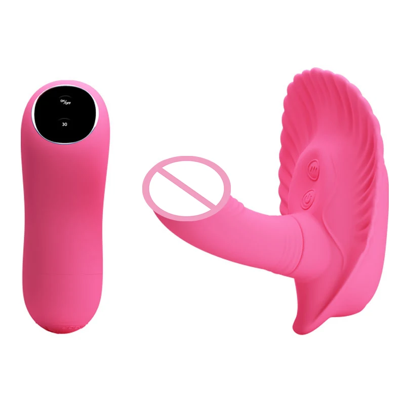 Невидимый беспроводной фаллоимитатор стимулятор клитора 30 скоростей
