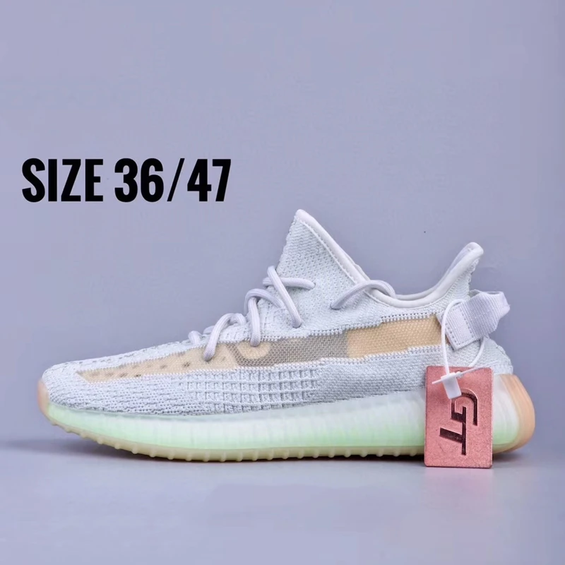 

2021 High Quality 350 Sneakers Running Shoes Casual Men's Shoes Women's Walking Shoes Breathable Shoes Big size 36-49