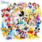 5010 шт. с изображениями мультипликационных персонажей Disney наклейки Kawaii Микки персонажей Ститч Минни с Винни-пухом для мф Винни-Пуха и Водонепроницаемый гитары Чемодан Скейтборд ноутбука наклейки