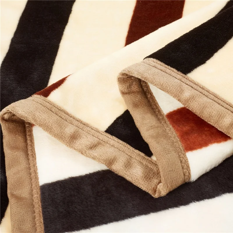 Оптовая продажа одеяло для кровати высокой плотности мягкое толстое фланелевое