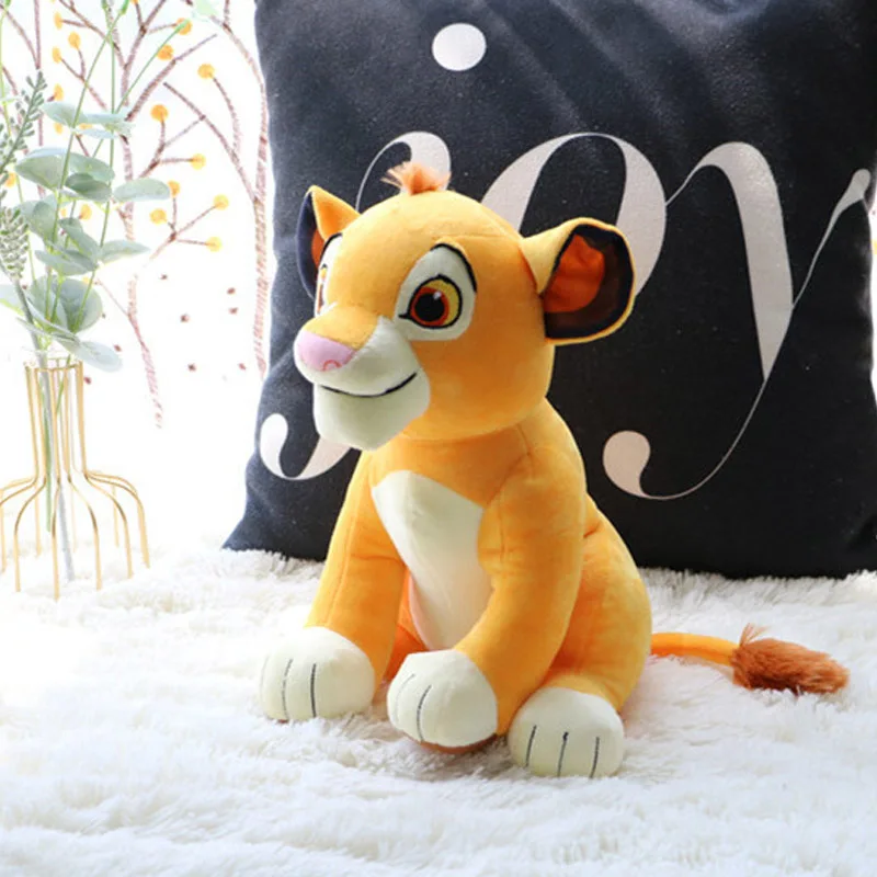 Игрушка плюшевая Король Лев 28 см из мультфильма Simba Nala | Игрушки и хобби
