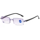 Ультра светильник бескаркасные очки для близорукости унисекс с защитой от УФ-светильник очки близоруким очки коррекции-1,0-1,5-2,0-2,5-3,0-3,5-4,0