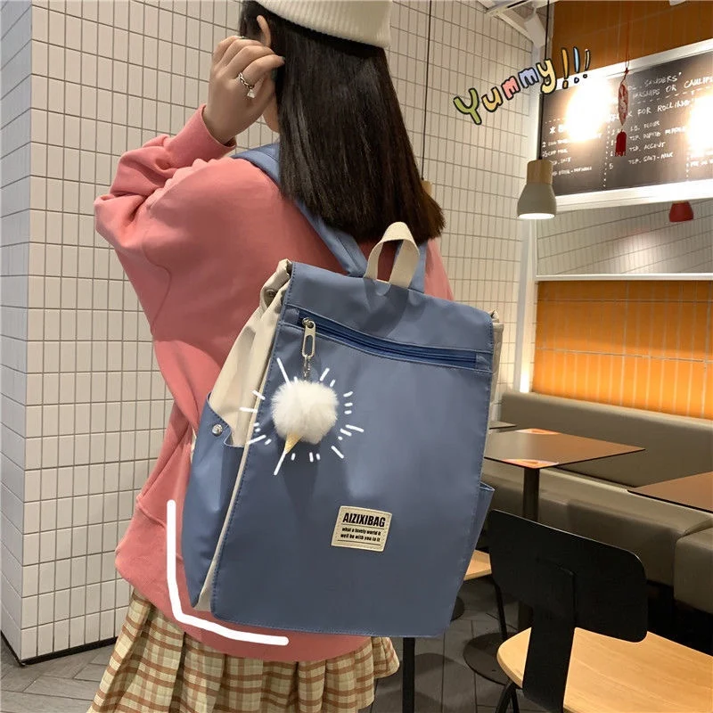 

Fashion Women Backpack Large Capacity School bag Casual Travel Laptop Backpack Shopping Shoulder Bag Storage Bag Girl Backpack