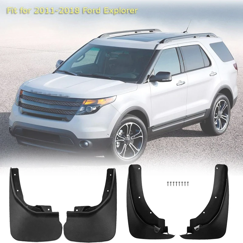 Модернизированные Брызговики для Ford Explorer 2011-2018 крыло полная защита 4 шт |
