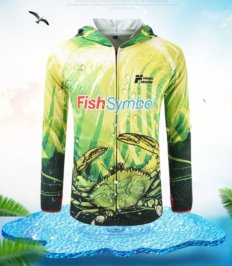 

2020 New Spring Fishing Jacket Shirt Sun Protection Professional Fishing Shirt Lightweight Summer Anti-UV Clothes M-4XL