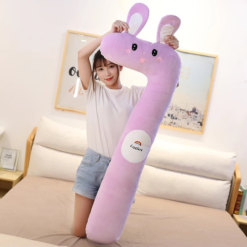 

100-160 Cute Plush Pillows Soft Stuffed Cartoon Animal Dinosaur Doll Kawaii Boyfriend Pillows For Girlfriend Gifts