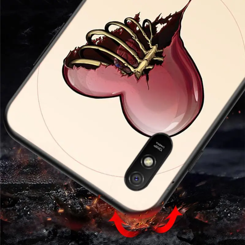 

The nightmare before Christmas For Xiaomi Redmi 9 9C 9A 9I 9T 10X 8A 8 7A 7 6A 6 5 S2 Y3 Y2 GO K20 Pro Prime Black Phone Case