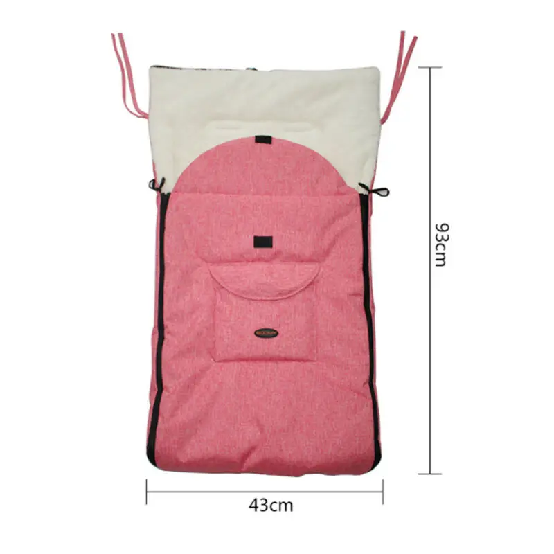 Спальный мешок для детской коляски теплый плотный универсальная уютная