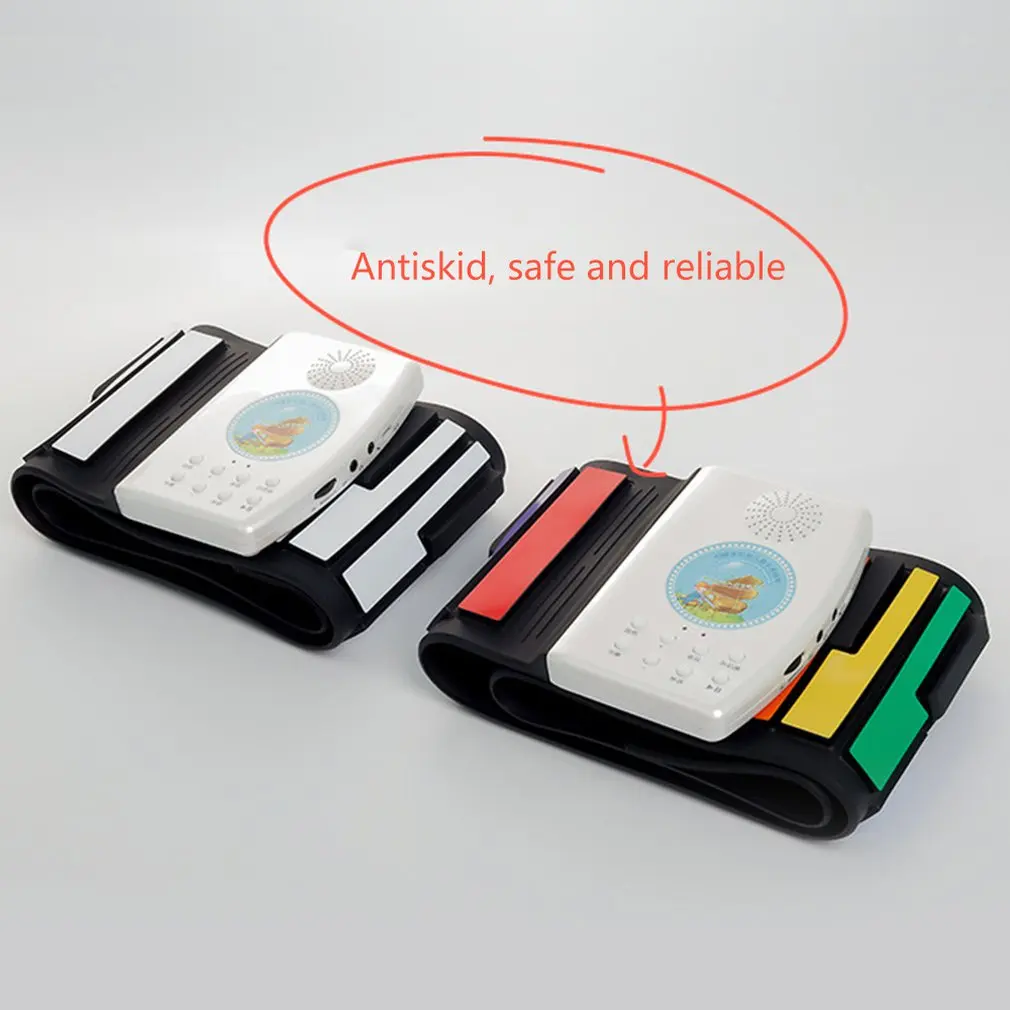 Новая 49 клавиш свернутая пианино цифровая Гибкая силиконовая складная