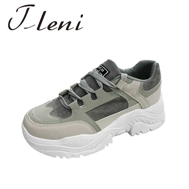 Высокие кроссовки женская обувь для студентов весна 2019 новые на толстой подошве