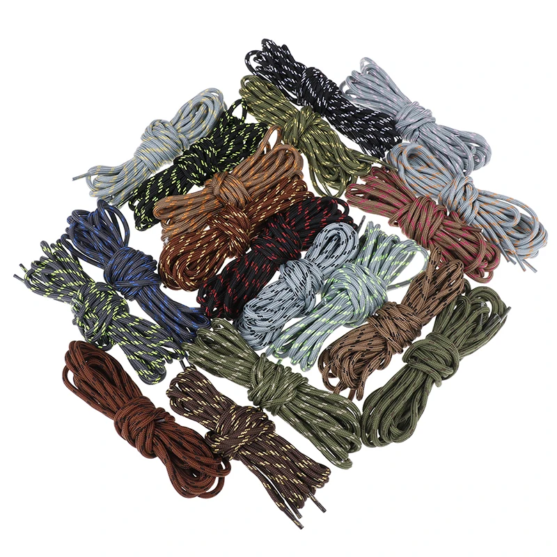 

2 Pairs 140cm Sport Boot Lace Athletic Shoe String Round Shoelaces Sneaker Shoe Laces 19Colors