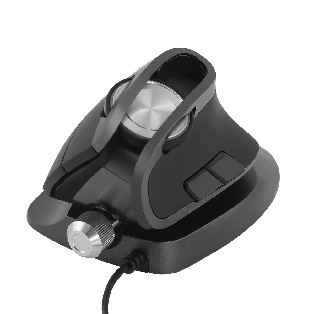 Delux M618X Vertical Mouse 4000DPI Optical RGB Mause Backlit Ergonomic Design Gaming Mice 6D Office PC For Laptop Gamer | Компьютеры и