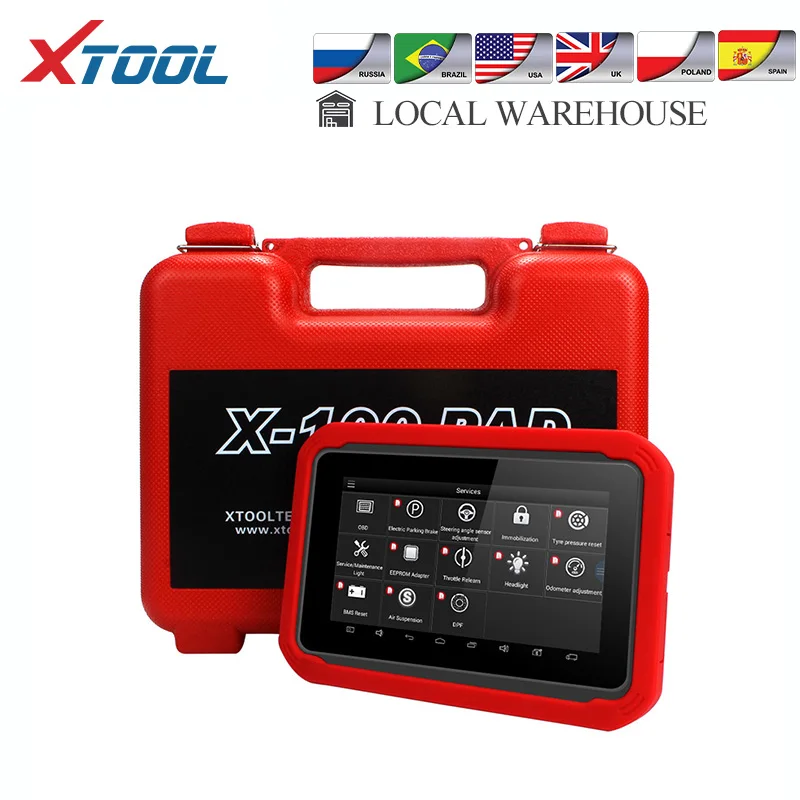 Диагностический сканер для автомобиля XTOOL OBD2 автомобильный диагностический