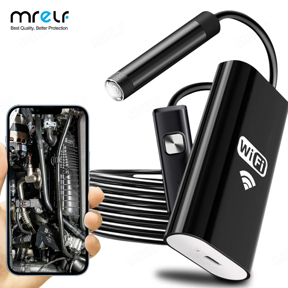 Беспроводная камера-эндоскоп с разъемом Type-C и поддержкой Wi-Fi | Безопасность