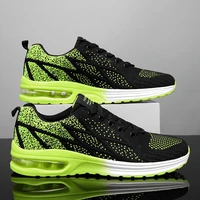 hot sale green mens air sneakers shoes big size 39 46 ultralight breathable trainers men shoes outdoor casual sneakers for men