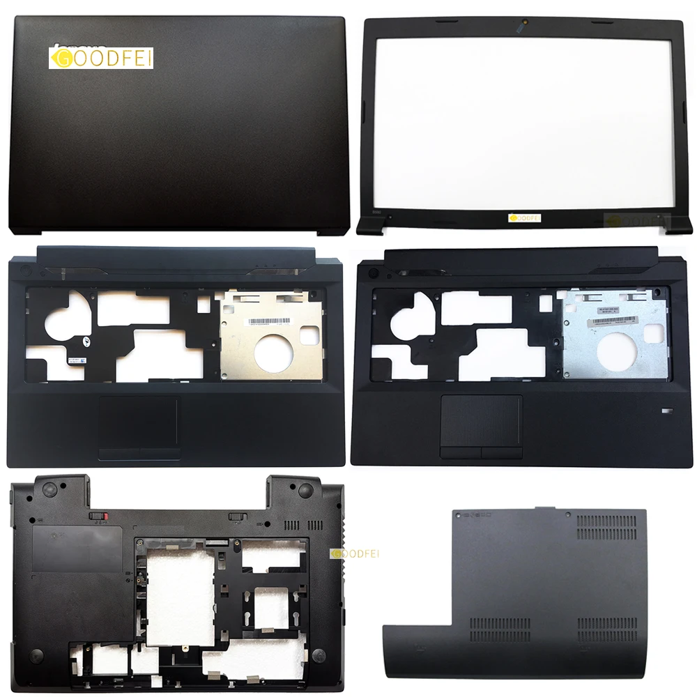 

New Original For Lenovo B590 LCD Rear Lid Back Top Cover / Front Bezel / Palmrest Upper Case / Base Bottom Lower Shell