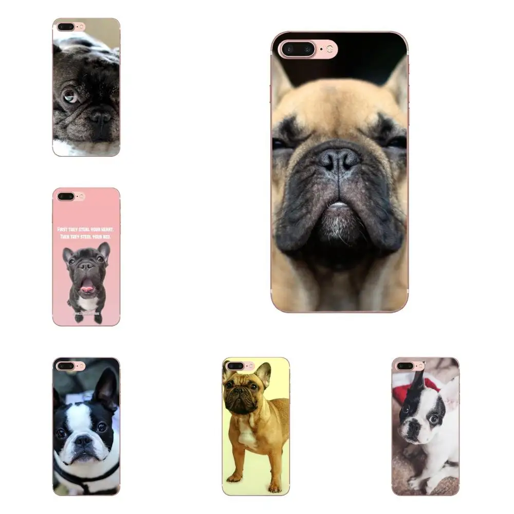 ТПУ защитный чехол животное милый Французский бульдог для Huawei Honor 4C 5A 5C 5X 6 6A 6X 7 7A 7C