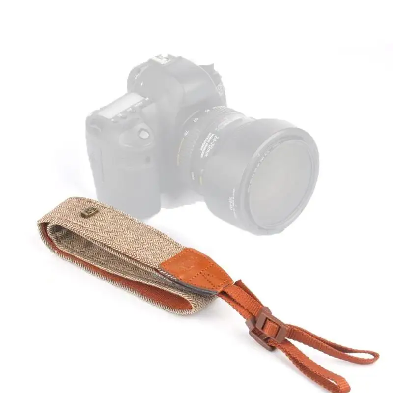 Регулируемый ремень для камеры в стиле ретро универсальный s кожаный