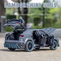 new 132 alloy car model luxy lamborghini urus coupe suv diecast metal vehicle display gifts birthday for children christmas toy