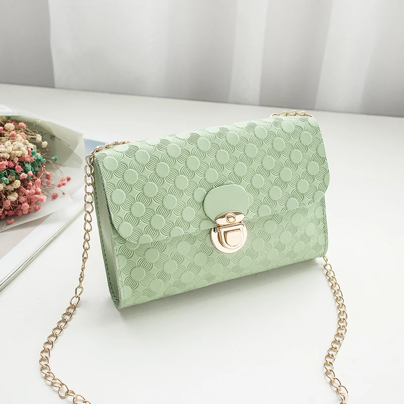 UKQLING откидная женская сумка с цепочкой замком женские сумки на плечо кошельком в