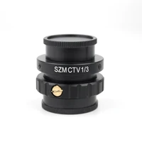 0 3x 0 5x 0 35x adaptador c mount lens tv12 13 ctv adapter for trinocular focal lens stereo digital microscope hdmi vga camera