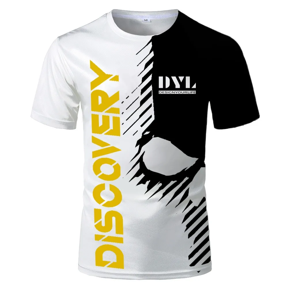 

Motorsport Fashion 3D Printing Men's Racing Suit Summer Short-Sleeved O-neck T-shirt Casual Breathable T-shirt Men's T-shirt New