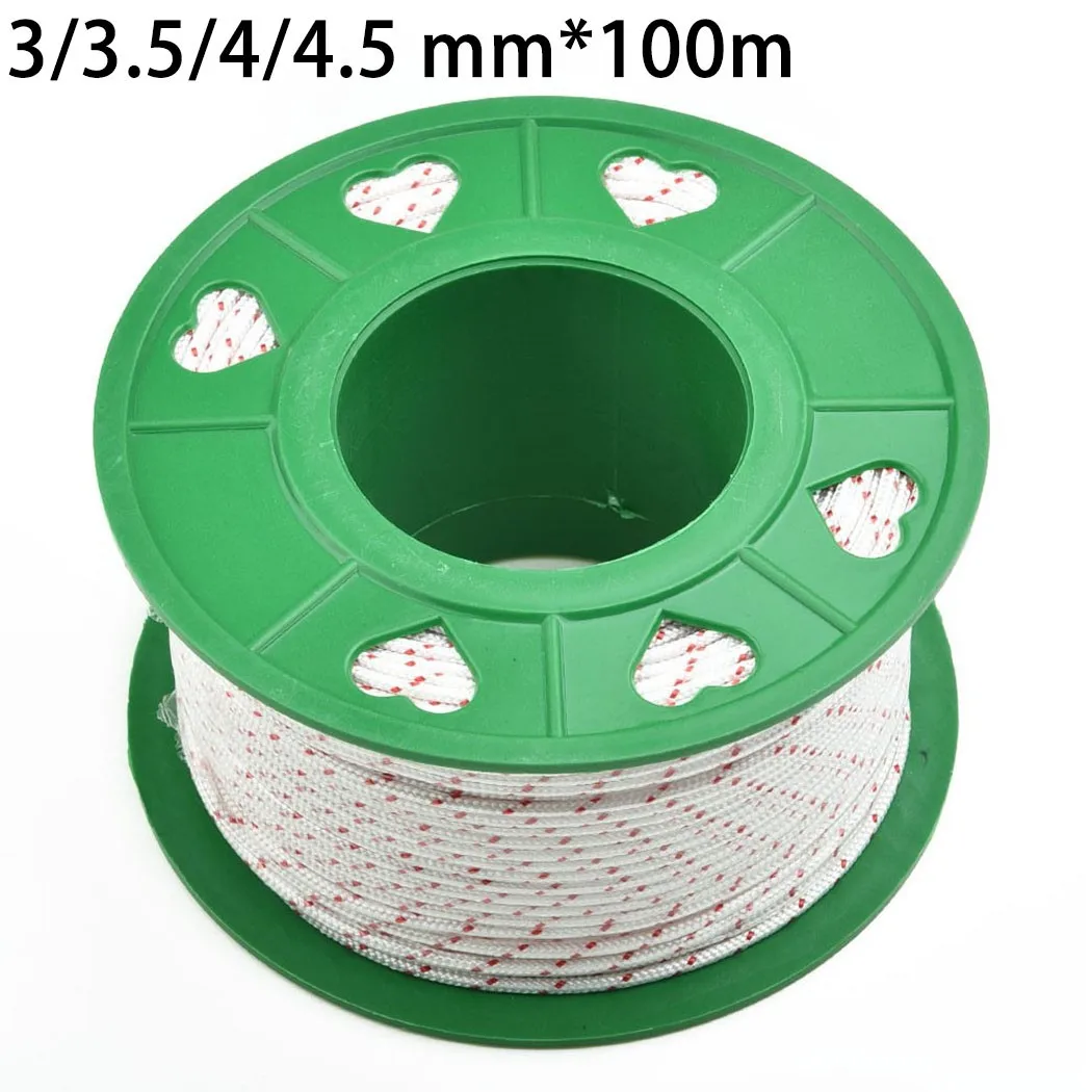

4.5mm Starter Rope Replacement Spare parts 100M Hedge Trimmers Strimmers
