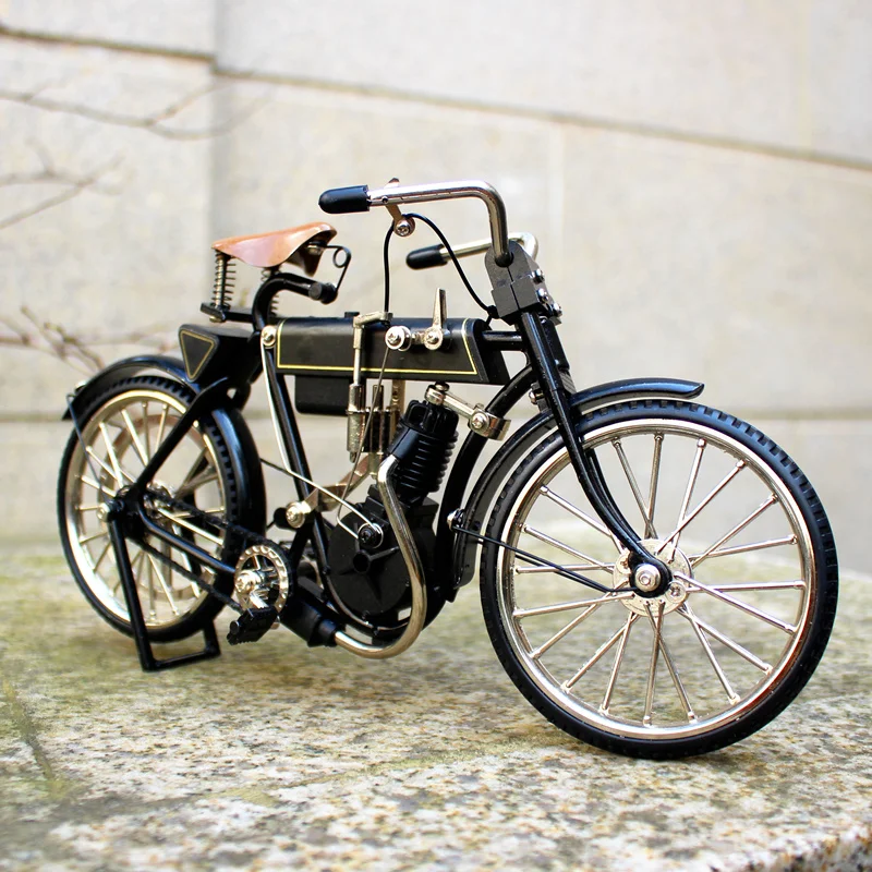Сборная модель для раннего мотоцикла сделай сам Ретро Винтажные Украшения