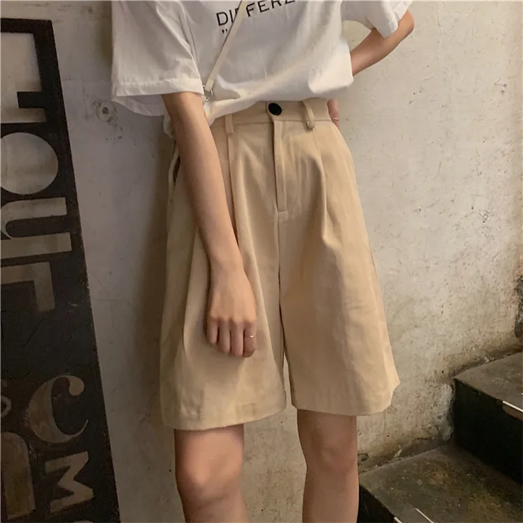 Спецодежда шорты женские новые летние штаны 2021 стройнящие универсальные широкие