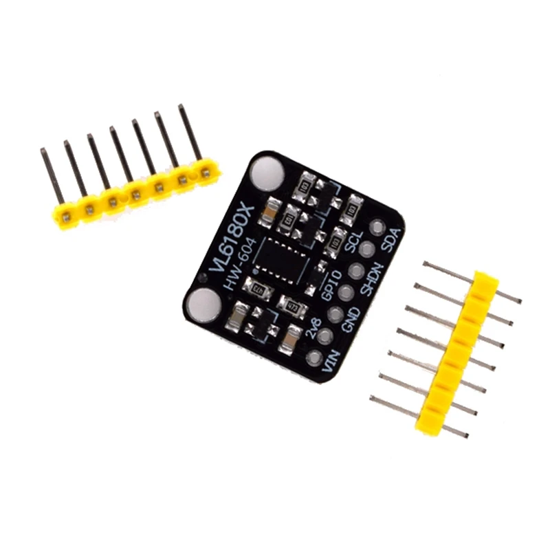 

Hot-VL6180 VL6180X Range Finder Optical Ranging Sensor Module for Arduino I2C Interface 3.3V 5V IR Emitter Ambient Light TOF