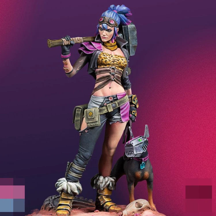 

1/24 Resin Model kit figure GK, WRECKING MAXINE, Unassembled and unpainted kit