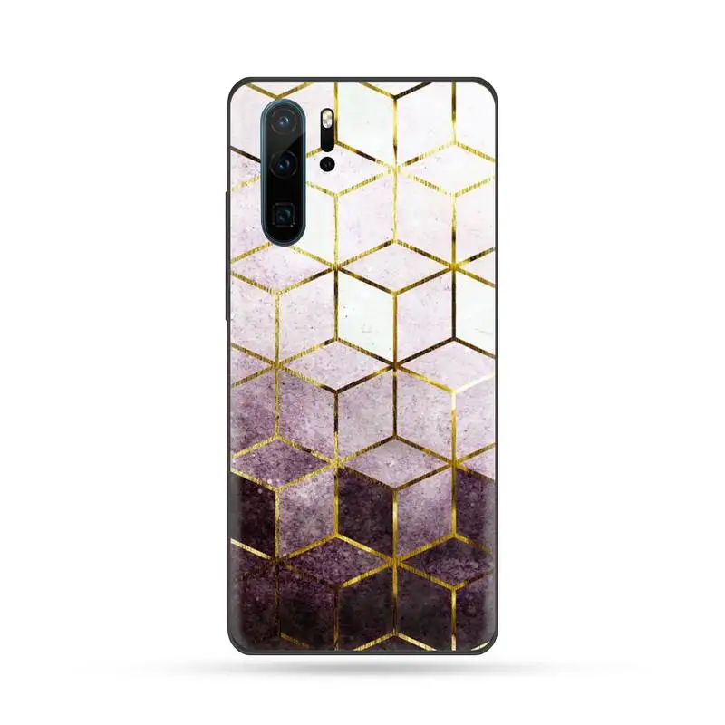 

Marbled pattern Phone Case For Huawei Mate 9 10 20 Pro lite 20x nova 3e P10 plus P20 Pro Honor10 lite