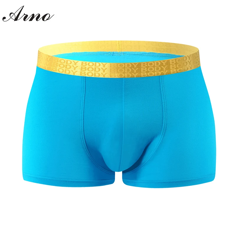 Arno 3 шт. подарочная упаковка мужские хлопковые боксеры Золотое нижнее белье для