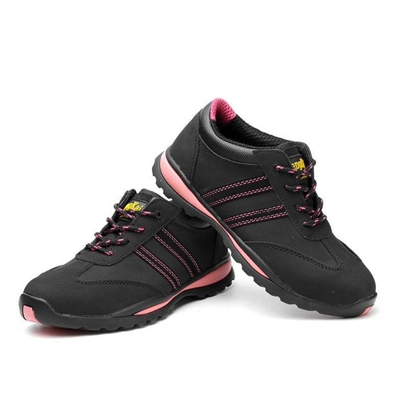 Рабочая защитная обувь со стальным носком Женская дышащая для промышленного