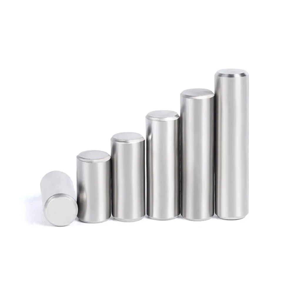 

M1.5 M2 M2.5 M3 M4 M5 M6 M8 M10 M12 GB119 304 Stainless Steel Solid Rod Bearing Parallel Cylindrical Positioning Roll Dowel Pin