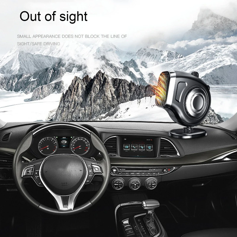 Портативный автомобильный обогреватель дефростер демистер 12 150 Вт электрический