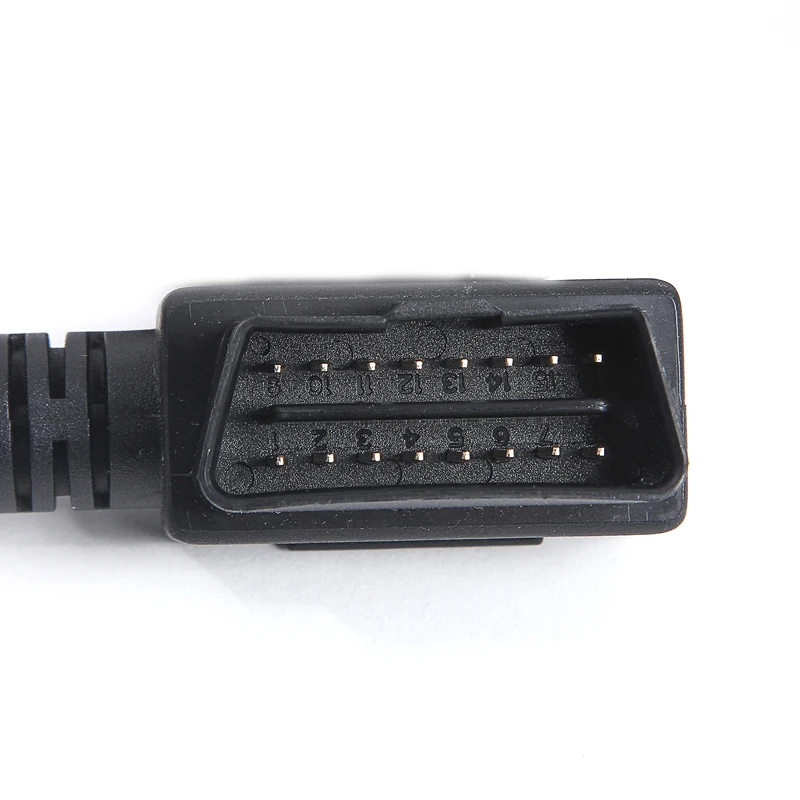 KWORKKER 50 см OBD2 кабель 16 контактный разъем для Женский сплиттер расширение L адаптер