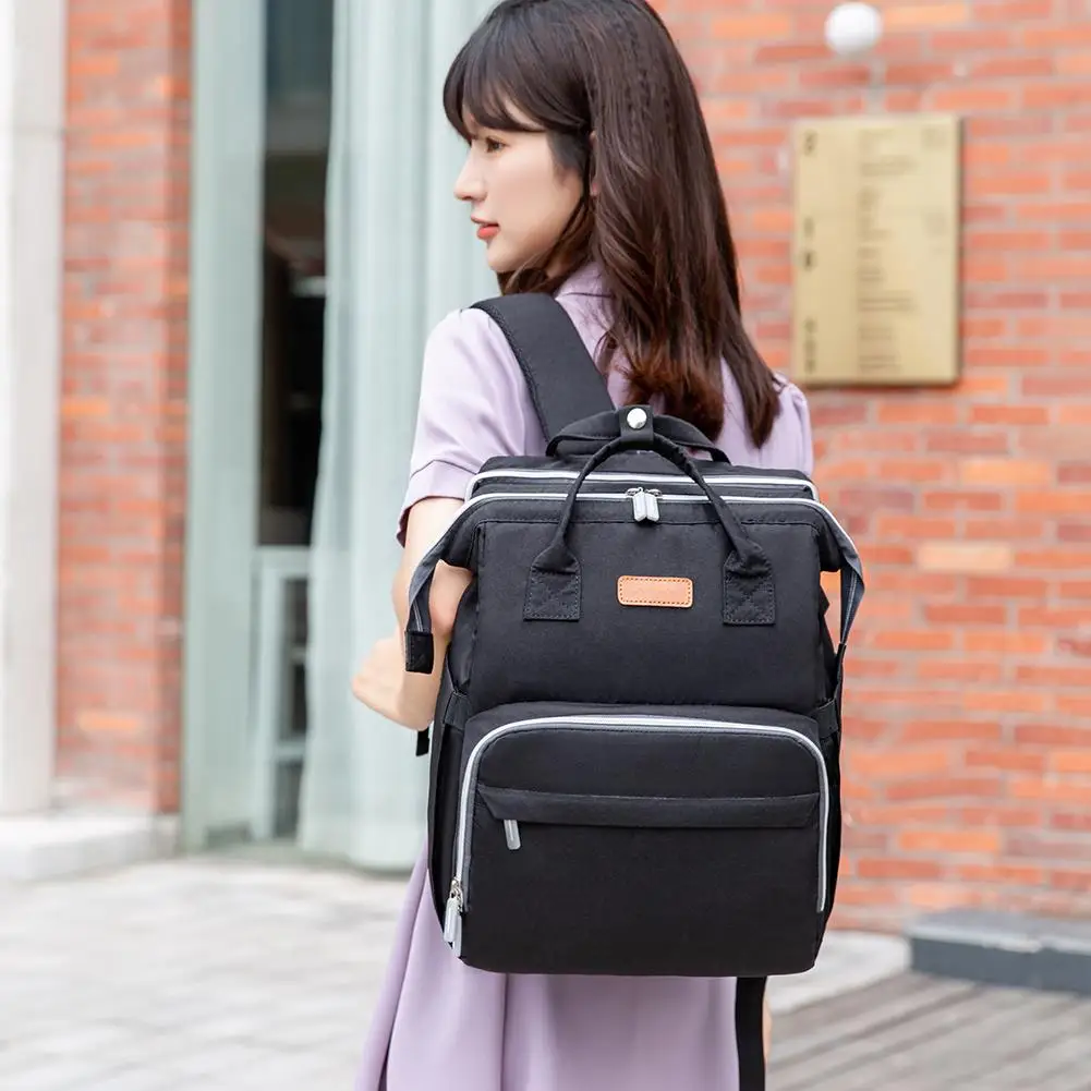 

Portable Diaper Bag Baby Travel Backapack Baby Bed Diaper Changing Table Pads for Mom Dad Baby