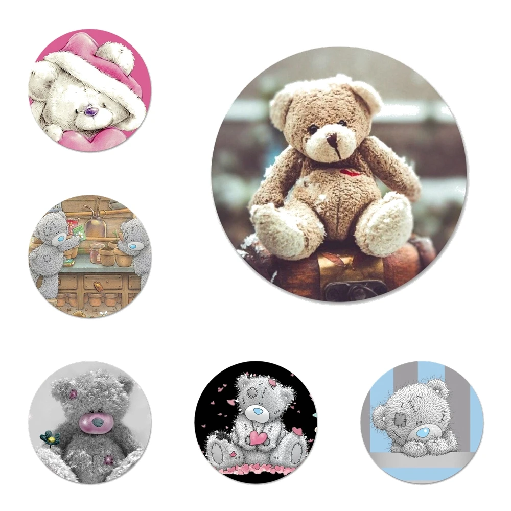 Teddy Me To You Bear значок на булавке декоративные Броши Металлические Значки для одежды