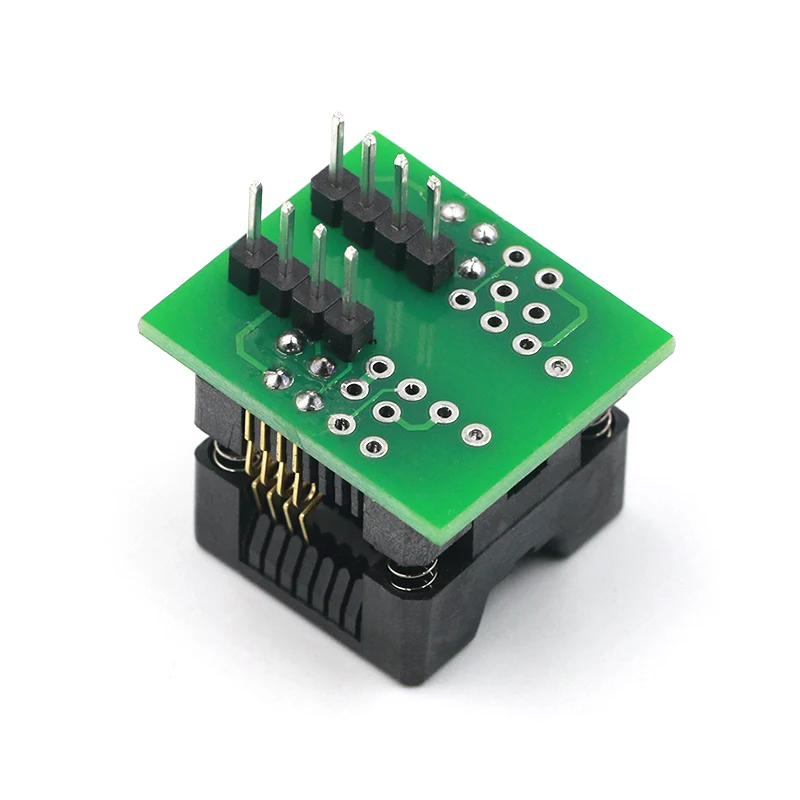 

10PCS SOP8 turn DIP8 SOIC8 to DIP8 IC socket Programmer adapter Socket 150Mil
