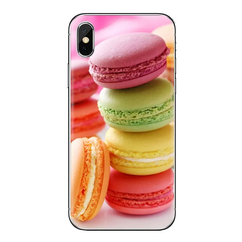 Десертное мороженое laduree Macarons мягкий чехол для huawei P Smart Y6 P8 P9 P10 Plus Nova P20 Lite Pro Mini 2017